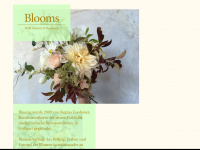 blooms-stuttgart.de Webseite Vorschau
