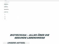 biotechusa.de Webseite Vorschau