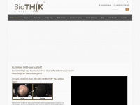 biothik.de Webseite Vorschau