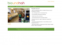 bioundnah.de Webseite Vorschau