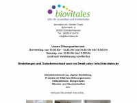 biovitale.de Webseite Vorschau