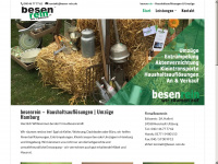 besen-rein.com Webseite Vorschau