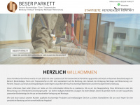 beser-parkett.de Webseite Vorschau