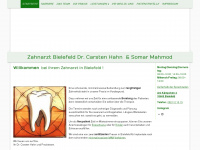 bielefeld-zahnarzt.de Webseite Vorschau