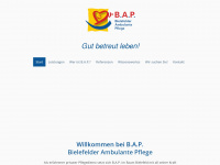 bielefelder-ambulante-pflege.de Webseite Vorschau