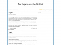 biphasicsleep.wordpress.com Webseite Vorschau