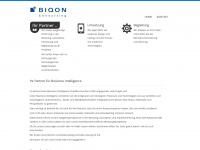 biqon.com Webseite Vorschau