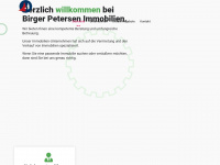 birger-petersen.de Webseite Vorschau