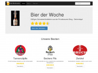 bier-freund.de Webseite Vorschau