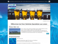 bier-meyer.de Webseite Vorschau