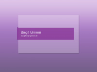 birgit-grimm.de Webseite Vorschau
