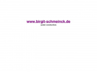 birgit-schmeinck.de Webseite Vorschau