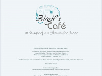 birgits-cafe.de Webseite Vorschau