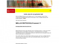 birgits-reiterhof.de Webseite Vorschau