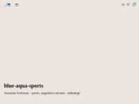 blue-aqua-sports.de Webseite Vorschau