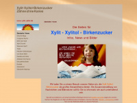 birken-zucker.de Webseite Vorschau