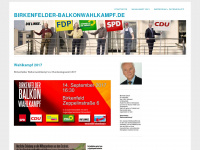 birkenfelder-balkonwahlkampf.de Webseite Vorschau