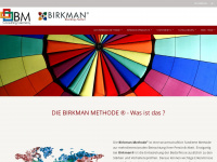 birkman.de Webseite Vorschau