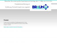 braun-online.com Webseite Vorschau