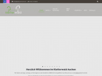 kletterwald-aachen.de Webseite Vorschau
