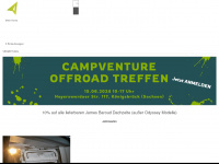 campventure.de Webseite Vorschau