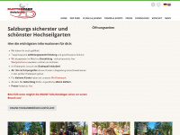 kletterpark-salzburg.at Webseite Vorschau