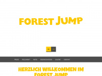 forestjump.ch Webseite Vorschau