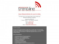 trendline-entertainment.de Webseite Vorschau