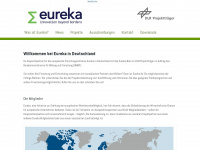 eureka.dlr.de Webseite Vorschau