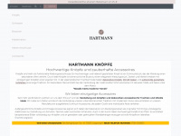 hartmann-knoepfe.de Webseite Vorschau