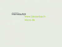 biesenbach-kleve.de Webseite Vorschau