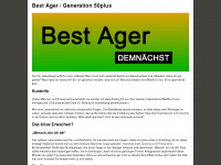 best-ager.de Webseite Vorschau