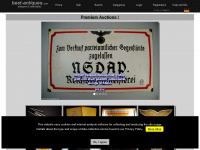 best-antiques.com Webseite Vorschau