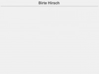 birte-hirsch.de Webseite Vorschau