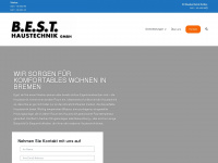 best-haustechnik.de Webseite Vorschau