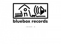 bluebox-records.de Webseite Vorschau
