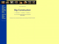 big-construction.de Webseite Vorschau