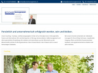 bischofmanagement.com Webseite Vorschau