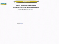 bischofs-net.de Webseite Vorschau