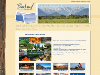 blueland-events.de Webseite Vorschau