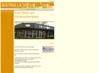 bistro-la-vie.de Webseite Vorschau