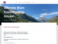 bluem-training.de Webseite Vorschau
