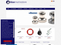 bluemarinestore.com Webseite Vorschau
