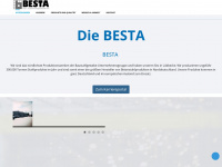 besta-eisenundstahl.de Webseite Vorschau