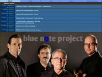 bluenoteproject.de Webseite Vorschau