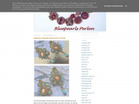 bluepearls-perlen.blogspot.com Webseite Vorschau