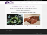 bestattungen-barton.de Webseite Vorschau