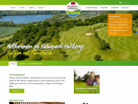 golfclub-hassberge.de Webseite Vorschau