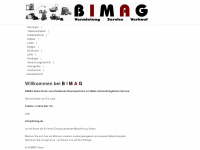 bimag.de Webseite Vorschau