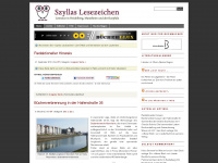 lesezeichen.szylla.net Webseite Vorschau